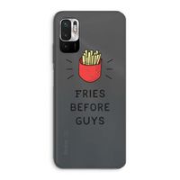 Fries before guys: Xiaomi Redmi Note 10 5G Transparant Hoesje