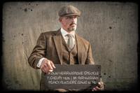 3-delig Tweed Pak Bruin Visgraat Speckel | Peaky Blinders