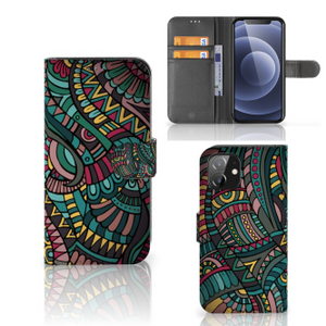 iPhone 12 | 12 Pro (6.1") Telefoon Hoesje Aztec