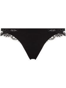 La Perla string à détails en dentelle - Noir