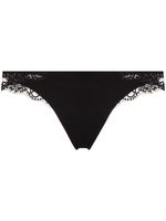 La Perla string à détails en dentelle - Noir