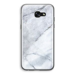 Witte marmer: Samsung Galaxy A5 (2017) Transparant Hoesje