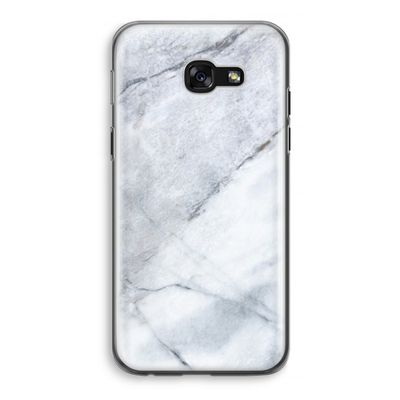Witte marmer: Samsung Galaxy A5 (2017) Transparant Hoesje