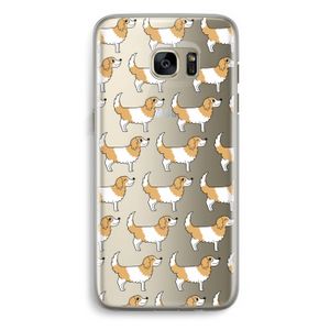 Doggy: Samsung Galaxy S7 Edge Transparant Hoesje
