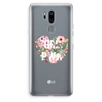 GRL PWR Flower: LG G7 Thinq Transparant Hoesje