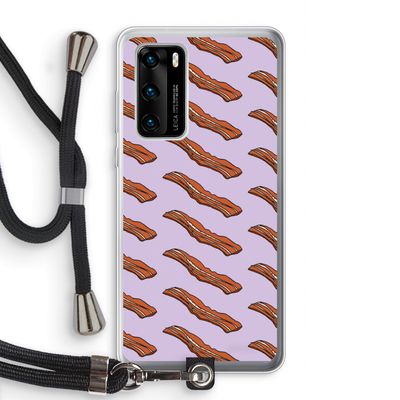Bacon to my eggs #2: Huawei P40 Transparant Hoesje met koord