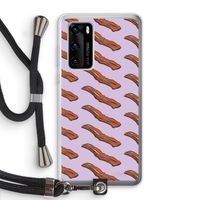 Bacon to my eggs #2: Huawei P40 Transparant Hoesje met koord