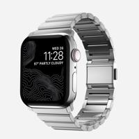 Nomad stainless steel Apple Watch 42mm / 44mm / 45mm / 49mm zilver - NM1A4HSXS0