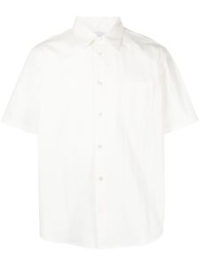 John Elliott chemise SS Cloak à boutonnière - Blanc