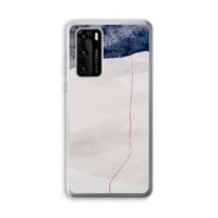 Stone White: Huawei P40 Transparant Hoesje