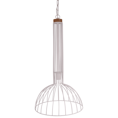 Hanglamp Oscar groot 40 cm 1 lichts mat wit Hanglamp Oscar groot 40 cm 1 lichts mat wit