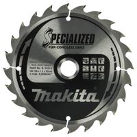 Makita Accessoires Cirkelzaagblad Hout 165X20X1,5 24T 20G - B-32910