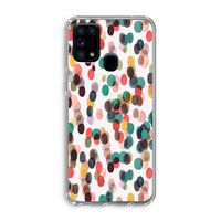 Tropical Dots: Samsung Galaxy M31 Transparant Hoesje