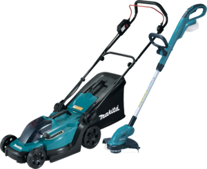 Makita DLM330Z + Makita DUR181Z (zonder accu)