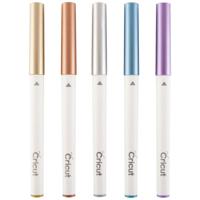 Cricut Explore/Maker Medium Point 5-Pack Stiftset Metallic, Goud, Koper, Zilver, Blauw, Lila
