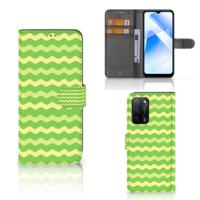OPPO A16/A16s/A54s | Telefoon Hoesje | Waves Green