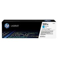 HP toner 201X, 2 300 pagina's, OEM CF401X, cyaan
