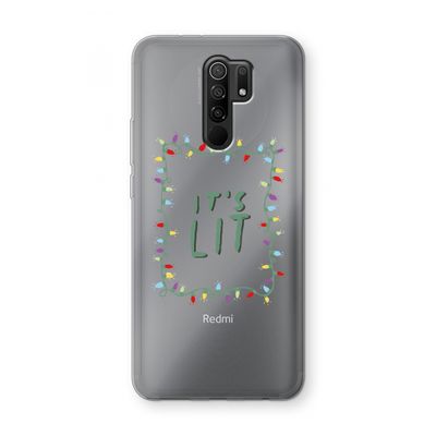 It's Lit: Xiaomi Redmi 9 Transparant Hoesje