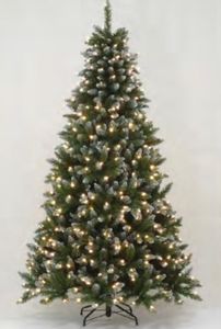 Kerstboom Frosted Allison 180 cm met Warm Led verlichting kerstboom - Holiday Tree