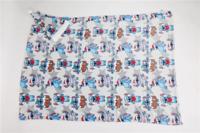 Stitch fleece plaid met kerstmuts set 100 x 140 cm - polyester