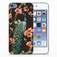 Apple iPod Touch 5 | 6 | TPU Hoesje | Pauw met Bloemen