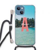 Pacific Dream: iPhone 13 mini Transparant Hoesje met koord
