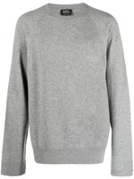 A.P.C. pull en laine vierge - Gris