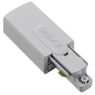 GB 12 Eindvoeding - 1-fase - Aarde links - Grijs
