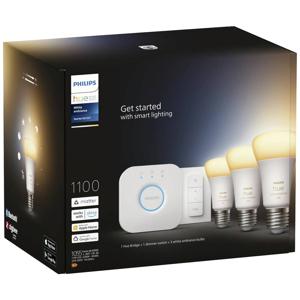 Philips Lighting Hue LED-lamp 871951429123200 Energielabel: F (A - G) Hue White Ambiance E27 3er Starter Set inkl. Dimmschalter 3x800lm 75W E27 11 W Warmwit