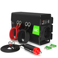 Green Cell INV01DE netvoeding & inverter Auto 300 W Zwart - thumbnail