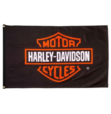Harley-Davidson Bar & Shield Vlag - Large