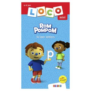 WPG Uitgevers Mini Rompompom ik leer letters (4-6 jaar)