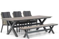 Lifestyle Verona/Forest 240 cm dining tuinset 5-delig