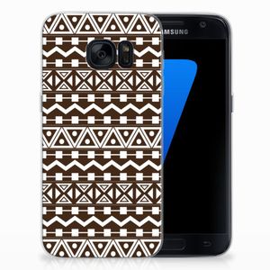 Samsung Galaxy S7 TPU bumper Aztec Brown