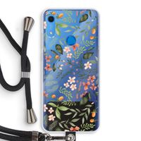 Sweet little flowers: Huawei Y6s Transparant Hoesje met koord
