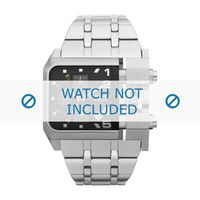 Diesel horlogeband DZ4228 Staal Zilver 36mm - thumbnail
