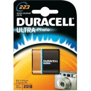 Duracell Ultra Photo 223 Wegwerpbatterij 6V Nikkel-oxyhydroxide (NiOx)