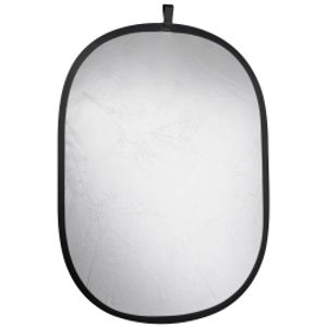 Walimex faltbar silber/weiß 18286 Reflector (b x h) 102 cm x 168 cm 1 stuk(s)