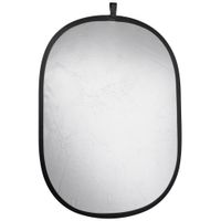 Walimex faltbar silber/weiß 18286 Reflector (b x h) 102 cm x 168 cm 1 stuk(s) - thumbnail