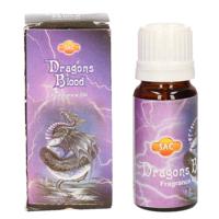 Geurolie Dragons blood - 3x stuks - flesje 10 ml - oliebrander geur - drakenbloed