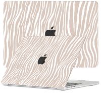 Lunso MacBook Air 15 inch M2/M3 (2023-2024) cover hoes - case - Wild Latte - thumbnail