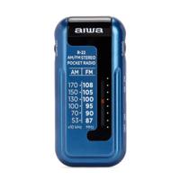 Transistorradio Aiwa R22BL Blauw AM/FM Mini
