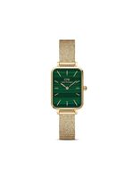 Daniel Wellington montre Quadro Evergold 20x26 mm - Vert - thumbnail