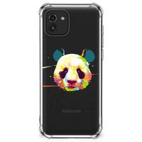 Samsung Galaxy A03 Stevig Bumper Hoesje Panda Color