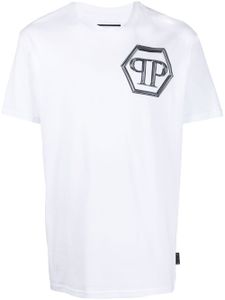 Philipp Plein t-shirt à logo imprimé - Blanc