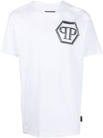 Philipp Plein t-shirt à logo imprimé - Blanc - thumbnail