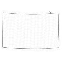 VidaXL Aanhangwagennet elastisch touw 2,1x1,25 m polypropeen wit