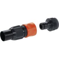 GARDENA 01752-20 Hahn- und Schlauchstück Aansluitset voor pomp 30,3 mm (1) binnendraad