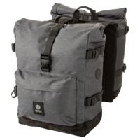 AGU H2O Roll-Top II Dubbele Fietstas Urban - Grijs - Waterdicht