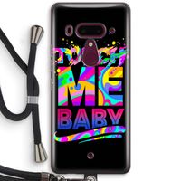 Touch Me: HTC U12+ Transparant Hoesje met koord